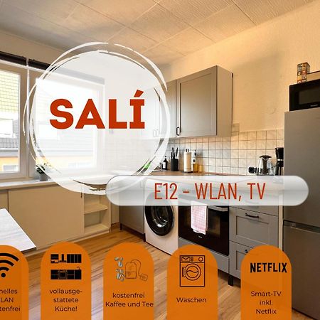 Sali - E12 - Wlan, Tv, Waschmaschine Appartement Essen Buitenkant foto