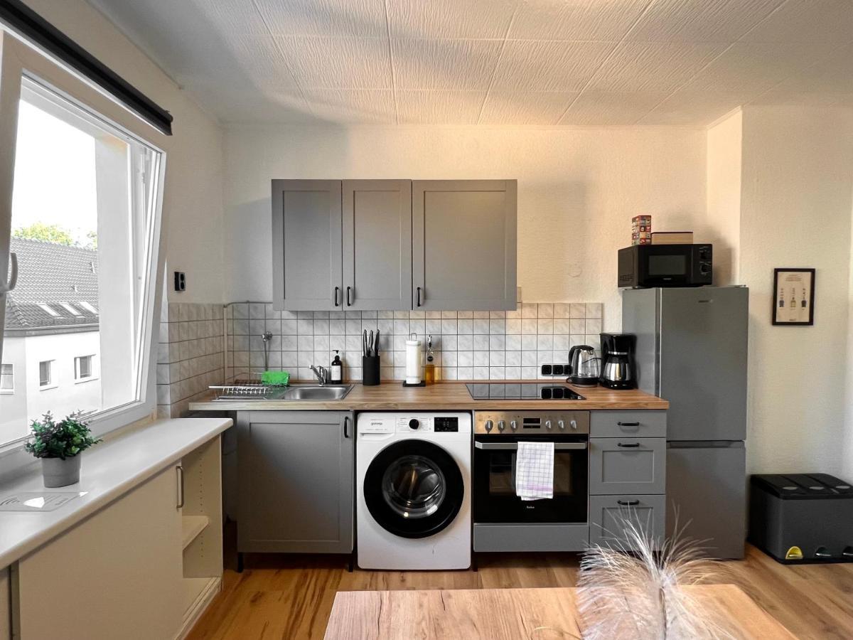 Sali - E12 - Wlan, Tv, Waschmaschine Appartement Essen Buitenkant foto